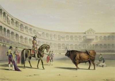 1865 में बुल को चुनौती देते हुए पिचोर द्वारा विलियम हेनरी लेक प्राइस