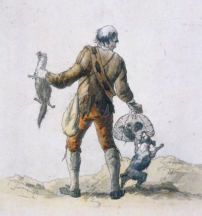 एक चूहा पकड़ने वाला, प्रांतीय वर्ण, 1804 द्वारा विलियम हेनरी Pyne