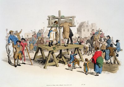 विलियम मिलर, 1805 द्वारा प्रकाशित &39;कॉस्ट्यूम ऑफ़ ग्रेट ब्रिटेन&39; से द गिलीटी द्वारा विलियम हेनरी Pyne