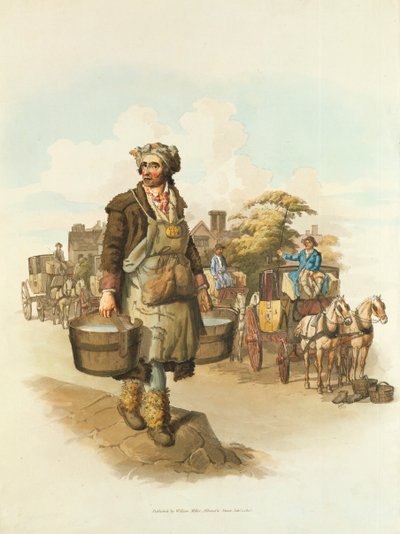 जल वाहक, 1808 द्वारा विलियम हेनरी Pyne