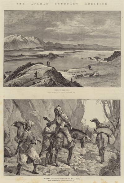 अफगान सीमा प्रश्न द्वारा William Heysham Overend