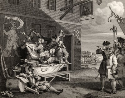 1833 में प्रकाशित &39;द वर्क्स ऑफ विलियम हॉगर्थ&39; से थॉमस फिलिब्रोव द्वारा उत्कीर्ण इंग्लैंड द्वारा विलियम होगार्थ