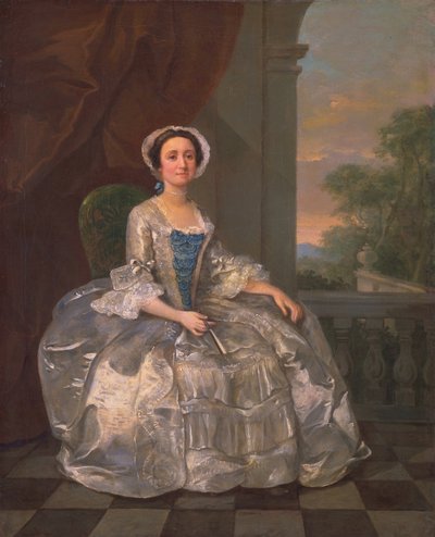 मैरी होडली, c.1742 द्वारा विलियम होगार्थ