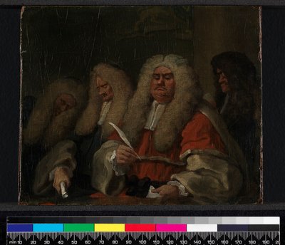 बेंच, 1753-54 (कैनवास पर तेल पैनल पर समर्थित) द्वारा विलियम होगार्थ