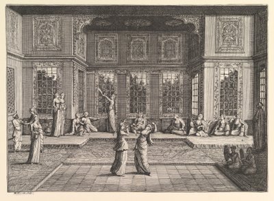 Seraglio Aubry de La Mottrayes पूरे यूरोप, एशिया और ..., 1723-24 के हिस्से में यात्रा करता है। द्वारा विलियम होगार्थ