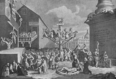विलियम सीगर, 1721, 1904 के एक प्रिंट से द साउथ सी बबल द्वारा विलियम होगार्थ