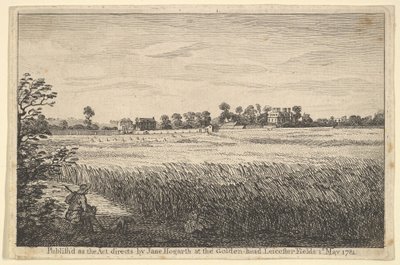 रैनबिस हाउस का दृश्य, 1 मई, 1781। द्वारा विलियम होगार्थ