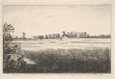 रैनबिस हाउस का दृश्य, 1 मई, 1781। द्वारा विलियम होगार्थ