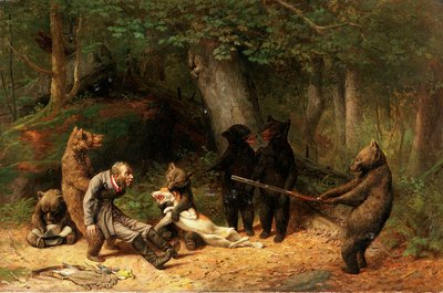 हंटर का गेम बनाना, 1880 द्वारा विलियम होलब्रुक बियर्ड