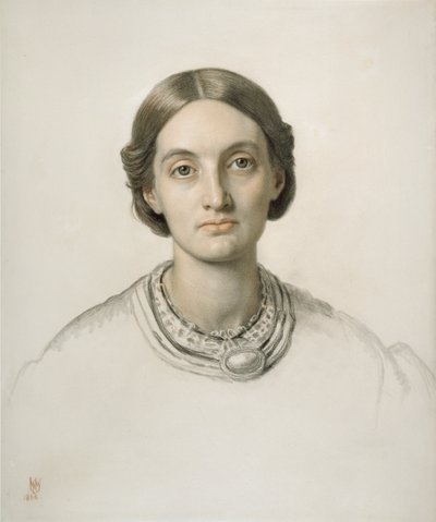फैनी होल्मन हंट, c1860s द्वारा विलियम होल्मन हंट