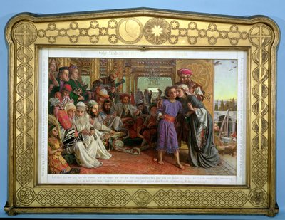 मंदिर में उद्धारकर्ता की खोज, 1855 द्वारा विलियम होल्मन हंट