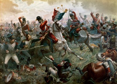 वाटरलू की लड़ाई, 18 जून 1815, 1898 द्वारा William Holmes Sullivan
