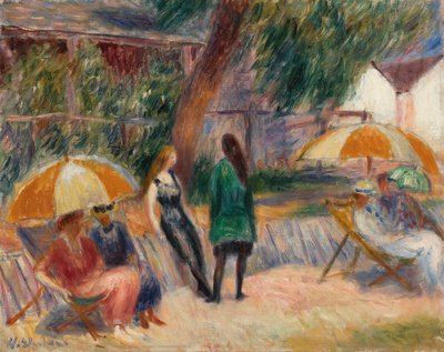 बीच विद फिगर्स, बेलपोर्ट द्वारा William James Glackens