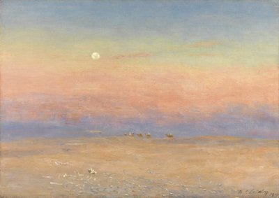 डेजर्ट कारवां, 1900 द्वारा William James Laidlay