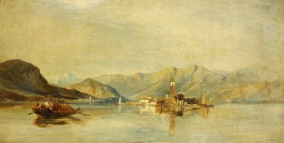 लागो मैगीओर और इसोला बेला (कैनवास पर तेल) द्वारा विलियम जेम्स मुलर