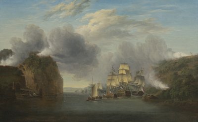 1835 में हडसन रिवर पैसेज मजबूर करना द्वारा William Joy