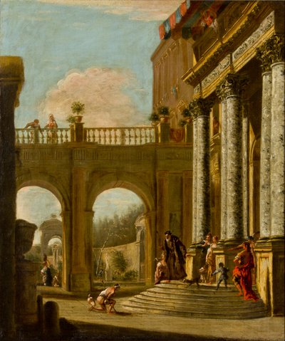 उड़ाऊ पुत्र की वापसी, c.1712-16 (कैनवास पर तेल) द्वारा विलियम केंट
