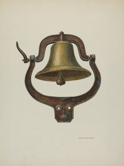 डिनर बेल, 1940। द्वारा विलियम कीकहोफेल
