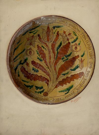 पा. जर्मन प्लेट, 19351942। द्वारा विलियम एल एंट्रीम