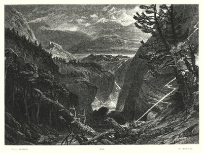 लॉर्ड बायरन के चाइल्ड हेरोल्ड, कैंटो III, स्टांजा 96 (उत्कीर्णन) द्वारा विलियम लीटन लीच