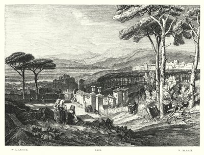 लॉर्ड बायरन के चाइल्ड हेरोल्ड, कैंटो IV, स्टांजा 174 (उत्कीर्णन) द्वारा विलियम लीटन लीच