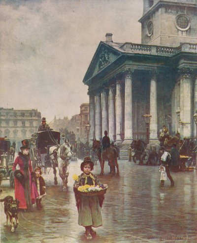 सेंट मार्टिंस-इन-द फील्ड्स, 1888, c1915 द्वारा विलियम लॉग्सडेल