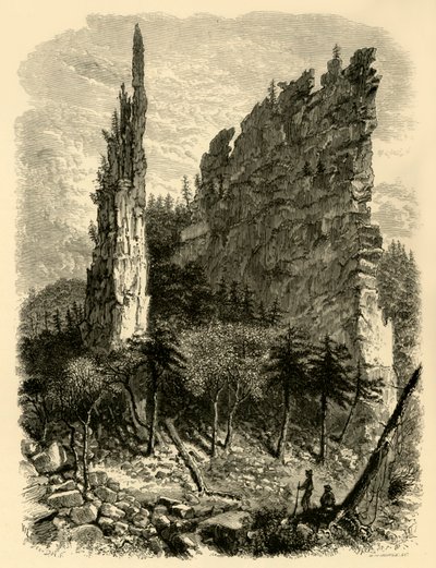 कर्र के शिखर, 1872। द्वारा विलियम लुडवेल शेपर्ड
