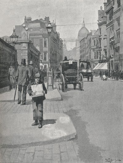 तोप स्ट्रीट, 1891 द्वारा विलियम लुकर