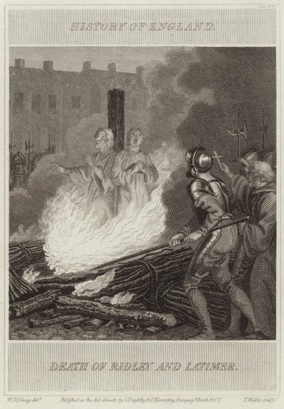 रिडले और लैटिमर की मृत्यु द्वारा विलियम मार्शल क्रेग