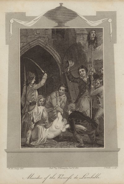 राजकुमारी डी लैम्बल की हत्या द्वारा विलियम मार्शल क्रेग