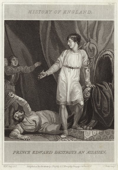 प्रिंस एडवर्ड एक हत्यारे को नष्ट कर देता है द्वारा विलियम मार्शल क्रेग