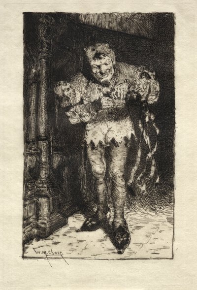 द जस्टर, सी। 1890। द्वारा विलियम मेरिट चेज़