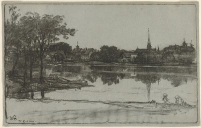 नॉर्थ ईस्टन, मैसाचुसेट्स, 1877। द्वारा विलियम मॉरिस हंट