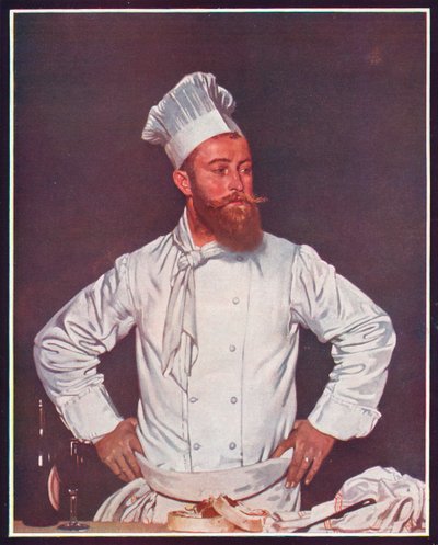 चैथम होटल, पेरिस की बावर्ची, c1921 द्वारा विलियम न्यूएनहैम मोंटेग ऑरपेन