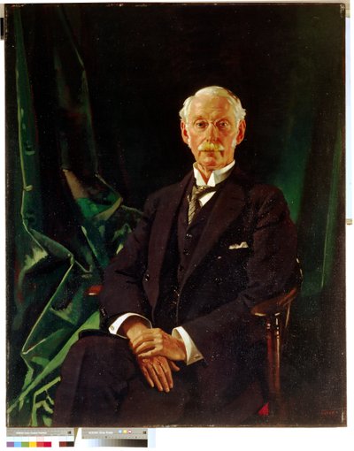 सर चार्ल्स अल्गर्नोन पार्सन्स, c.1905-10 द्वारा विलियम ओर्पेन