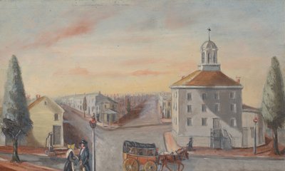 हॉट कॉर्न विक्रेता, 1870 के दशक। द्वारा विलियम पी. चैपल