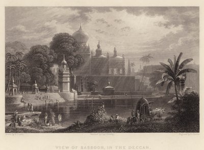 दक्कन में ससूर का दृश्य (उत्कीर्णन) द्वारा विलियम पुरसर