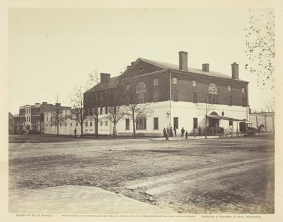 ओल्ड कैपिटल जेल, वाशिंगटन, 186165। द्वारा विलियम आर। पायवेल
