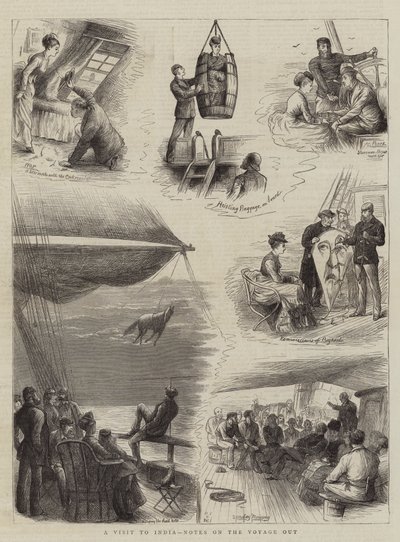 ए विजिट टू इंडिया, नोट्स ऑन वॉयज आउट द्वारा William Ralston