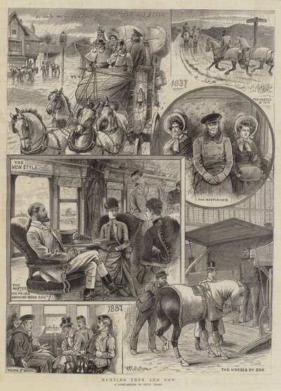 शिकार, फिर और अब द्वारा William Ralston
