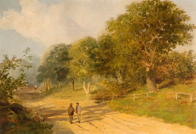 रोड से रेडह्यूग हॉल, 1856 द्वारा विलियम रायट