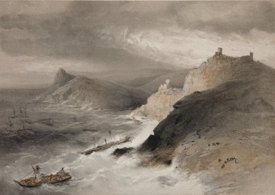 14 नवंबर 1854, 1855 को बालाक्लाव खाड़ी में तूफान द्वारा विलियम क्रीमिया सिम्पसन