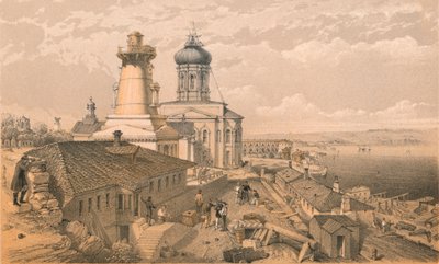 एडमिरल्टी, सेबेस्टोपोल, 1856 द्वारा विलियम क्रीमिया सिम्पसन