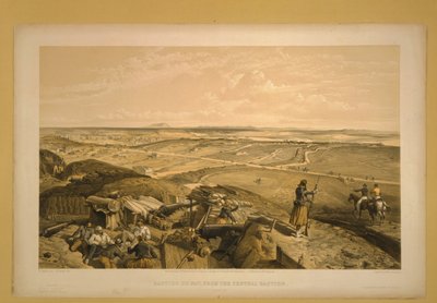 द बैस्टियन डू मैट, सेवस्तोपोल, 1855 द्वारा विलियम क्रीमिया सिम्पसन