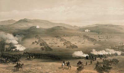 25 अक्टूबर 1854, 19 वीं सदी के बालाकलाव के युद्ध में लाइट ब्रिगेड का प्रभार द्वारा विलियम क्रीमिया सिम्पसन