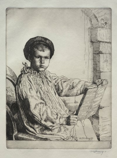 डेविड आर स्ट्रंग, 1895। द्वारा विलियम स्ट्रैंड
