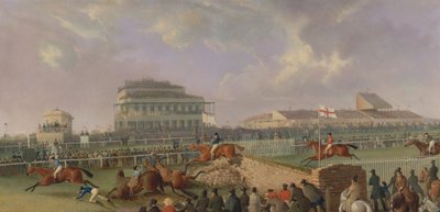 1843 में आइंट्री में लिवरपूल और नेशनल स्टीपलचेज़ द्वारा विलियम टास्कर