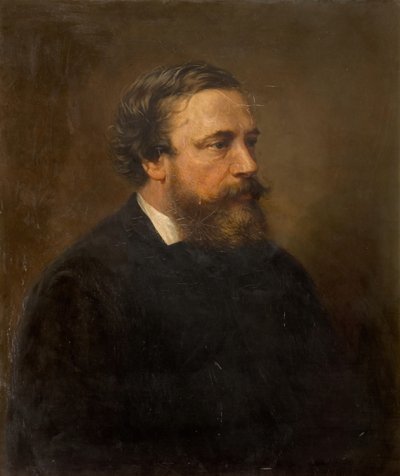 जॉन ठाकरे बंस का पोर्ट्रेट 1828-1899, 1879। द्वारा विलियम थॉमस रोडेन