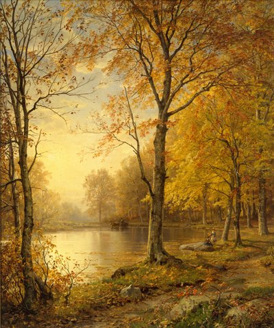 इंडियन समर, 1875। द्वारा William Trost Richards