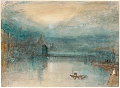 चांदनी द्वारा लुसर्न द्वारा Joseph Mallord William Turner